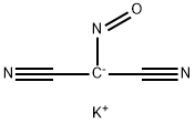 (hydroxyimino)malononitrile potassium salt Structure