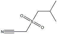 2-(2-methylpropylsulfonyl)acetonitrile Structure