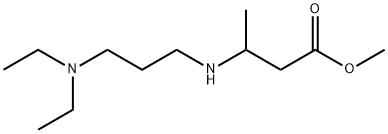 methyl 3-{[3-(diethylamino)propyl]amino}butanoate 구조식 이미지