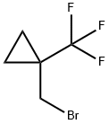 1-(BROMOMETHYL)-1-(TRIFLUOROMETHYL)CYCLOPROPANE Structure