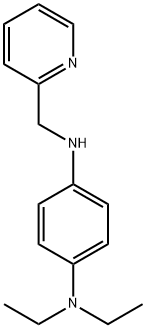 N,N-Diethyl-N-pyridin-2-ylmethyl-benzene-1,4-diamine 구조식 이미지