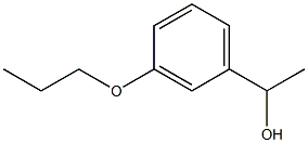 1-(3-propoxyphenyl)ethanol Structure