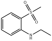 N-ethyl-2-methanesulfonylaniline 구조식 이미지