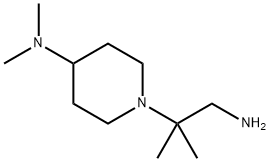 [1-(2-Amino-1,1-dimethyl-ethyl)-piperidin-4-yl]-dimethyl-amine Structure