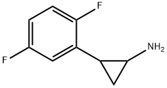 2-(2,5-Difluoro-phenyl)-cyclopropylamine Structure