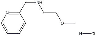 (2-methoxyethyl)(2-pyridinylmethyl)amine hydrochloride Structure