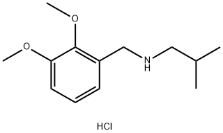 [(2,3-dimethoxyphenyl)methyl](2-methylpropyl)amine hydrochloride 구조식 이미지
