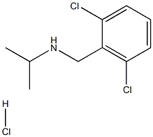 [(2,6-dichlorophenyl)methyl](propan-2-yl)amine hydrochloride Structure