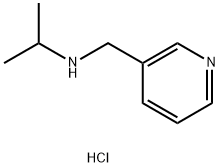 (propan-2-yl)[(pyridin-3-yl)methyl]amine hydrochloride Structure