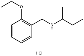 (butan-2-yl)[(2-ethoxyphenyl)methyl]amine hydrochloride 구조식 이미지