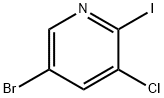 5-Bromo-3-chloro-2-iodo-pyridine Structure