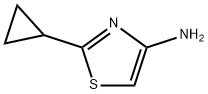 2-Cyclopropylthiazol-4-amine Structure