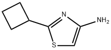 2-Cyclobutylthiazol-4-amine Structure