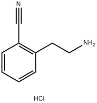 2-(2-Aminoethyl)benzonitrile Hydrochloride Structure