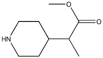 methyl 2-piperidin-4-ylpropanoate Structure