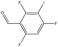 2,4,6-trifluoro-3-iodobenzaldehyde Structure