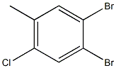 1,2-dibromo-4-chloro-5-methylbenzene 구조식 이미지