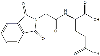 L-Glutamic acid,N-[(1,3-dihydro-1,3-dioxo-2H-isoindol-2-yl)acetyl]- (9CI) Structure