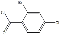 2-Bromo-4-chlorobenzoyl chloride Structure