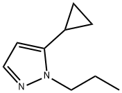 5-cyclopropyl-1-propyl-1H-pyrazole Structure