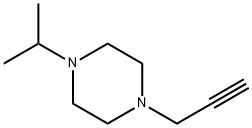 1-Isopropyl-4-prop-2-ynyl-piperazine 구조식 이미지