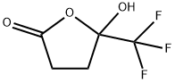 5-hydroxy-5-(trifluoromethyl)dihydrofuran-2(3H)-one 구조식 이미지