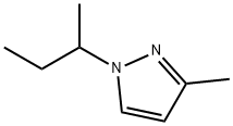 1-sec-butyl-3-methyl-1H-pyrazole Structure