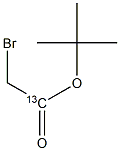 tert-Butyl Bromoacetate-13C Structure