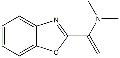 (E)-2-(1,3-benzoxazol-2-yl)-N,N-dimethylethenamine Structure