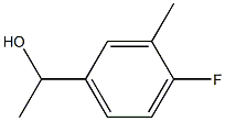 1-(4-Fluoro-3-methyl-phenyl)-ethanol 구조식 이미지