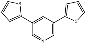 3,5-dithiophen-2-ylpyridine 구조식 이미지