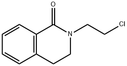1(2H)-Isoquinolinone, 2-(2-chloroethyl)-3,4-dihydro- 구조식 이미지