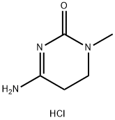 4-amino-1-methyl-1,2,5,6-tetrahydropyrimidin-2-one hydrochloride Structure