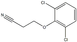 3-(2,6-dichlorophenoxy)propanenitrile Structure