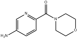 (5-AMINOPYRIDIN-2-YL)(MORPHOLINO)METHANONE Structure