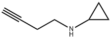 N-(but-3-yn-1-yl)cyclopropanamine Structure