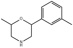 2-methyl-6-m-tolylmorpholine Structure