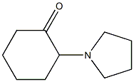 2-(pyrrolidin-1-yl)cyclohexanone 구조식 이미지