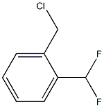 1-(chloromethyl)-2-(difluoromethyl)benzene 구조식 이미지