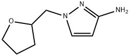 1-[(oxolan-2-yl)methyl]-1H-pyrazol-3-amine 구조식 이미지
