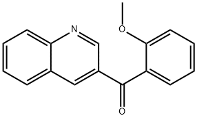 3-(2-Methoxybenzoyl)quinoline 구조식 이미지