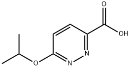6-Isopropoxy-pyridazine-3-carboxylic acid Structure