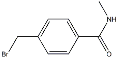 4-(bromomethyl)-N-methylbenzamide Structure
