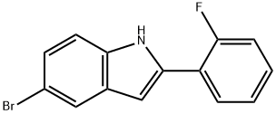 5-bromo-2-(2-fluorophenyl)-1H-indole Structure