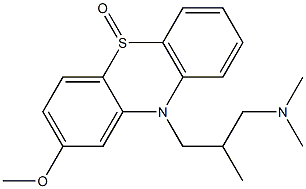 3-(2-methoxy-5-oxophenothiazin-10-yl)-N,N,2-trimethylpropan-1-amine Structure