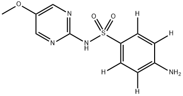 4-amino-2,3,5,6-tetradeuterio-N-(5-methoxypyrimidin-2-yl)benzenesulfonamide Structure