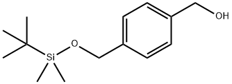 Benzenemethanol, 4-[[[(1,1-dimethylethyl)dimethylsilyl]oxy]methyl]- 구조식 이미지