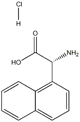 (R)-AMINO-NAPHTHALEN-1-YL-ACETIC ACID HYDROCHLORIDE 구조식 이미지