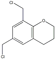 6,8-bis(chloromethyl)chroman Structure