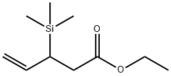 ethyl (3-trimethylsilyl)-4-pentenoate Structure